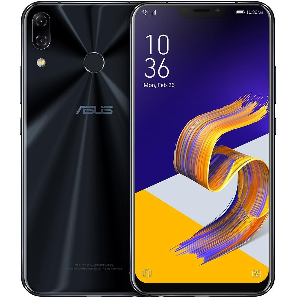 Smartphone Asus Zenfone 5Z, 128GB, 12MP, Tela 6.2´, Preto - ZS620KL-2A074BR Smartphone Asus Zenfone 5Z, 128GB, 12MP, Tela 6.2´, Preto - ZS620KL-2A074BR