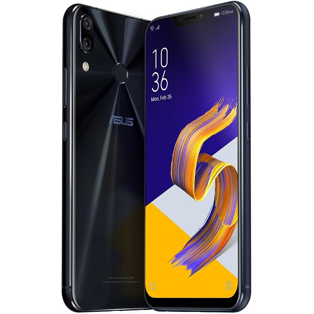 Smartphone Asus Zenfone 5Z, 128GB, 12MP, Tela 6.2´, Preto - ZS620KL-2A074BR Smartphone Asus Zenfone 5Z, 128GB, 12MP, Tela 6.2´, Preto - ZS620KL-2A074BR
