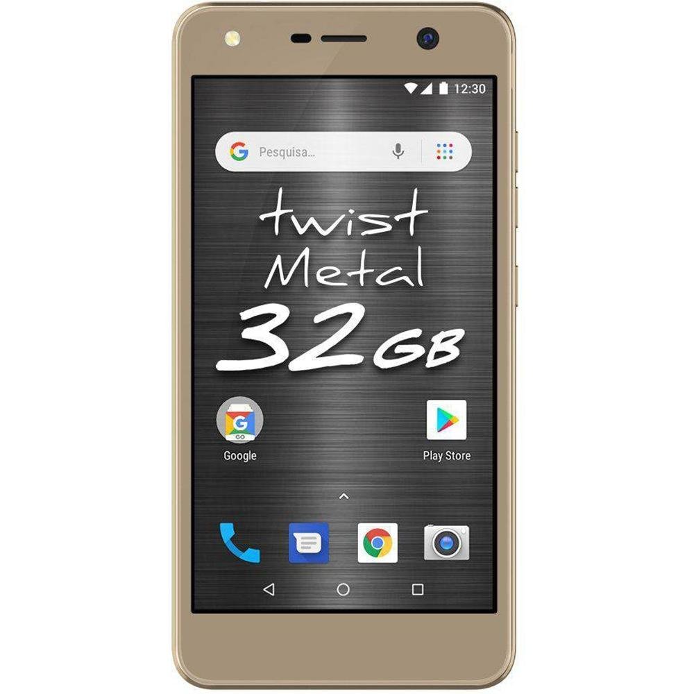 Smartphone Positivo Twist Metal S531, 32GB, 8MP, Tela 5.2´, Dourado Smartphone Positivo Twist Metal S531, 32GB, 8MP, Tela 5.2´, Dourado