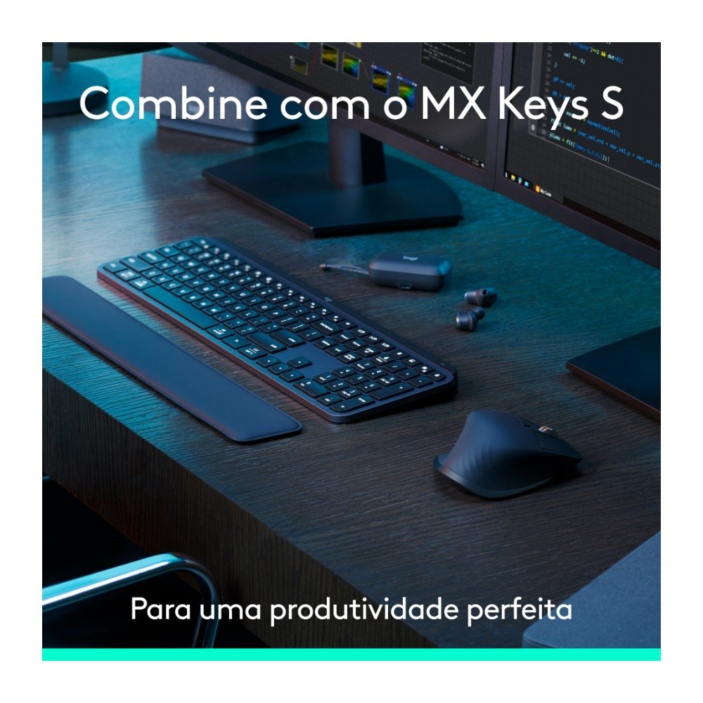 Mouse Logitech MX Master 3S Grafite | KaBuM!