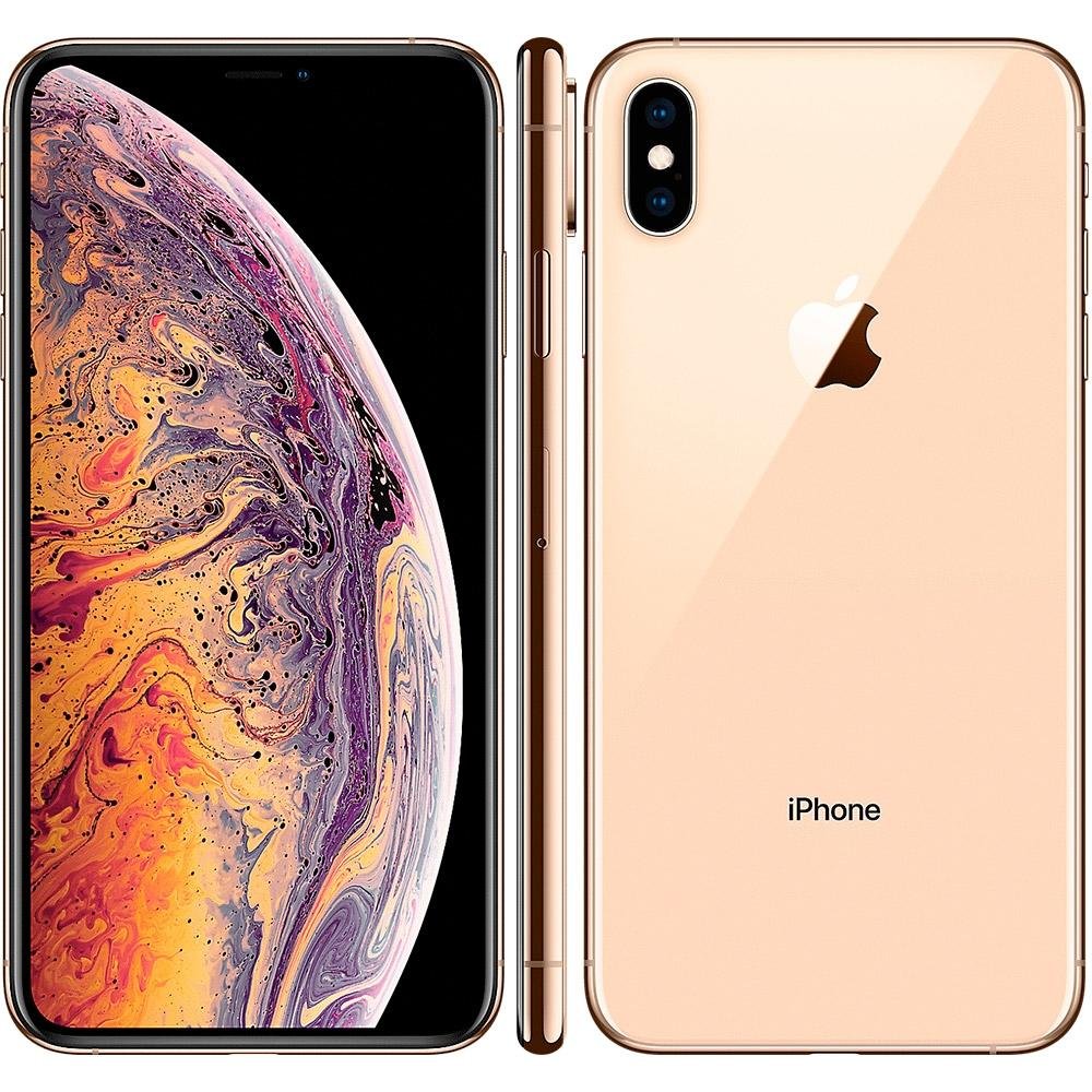 iPhone XS Max Ouro, 64GB - MT522 iPhone XS Max Ouro, 64GB - MT522