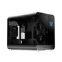 Gabinete Gamer Esgaming Aircredt 007, Mid Tower, M-ATX, Frontal e Lateral em Vidro Temperado, Sem Fans, Preto - Aircraft 007-BK