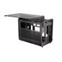 Gabinete Gamer Esgaming Aircredt 007, Mid Tower, M-ATX, Frontal e Lateral em Vidro Temperado, Sem Fans, Preto - Aircraft 007-BK
