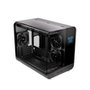 Gabinete Gamer Esgaming Aircredt 007, Mid Tower, M-ATX, Frontal e Lateral em Vidro Temperado, Sem Fans, Preto - Aircraft 007-BK