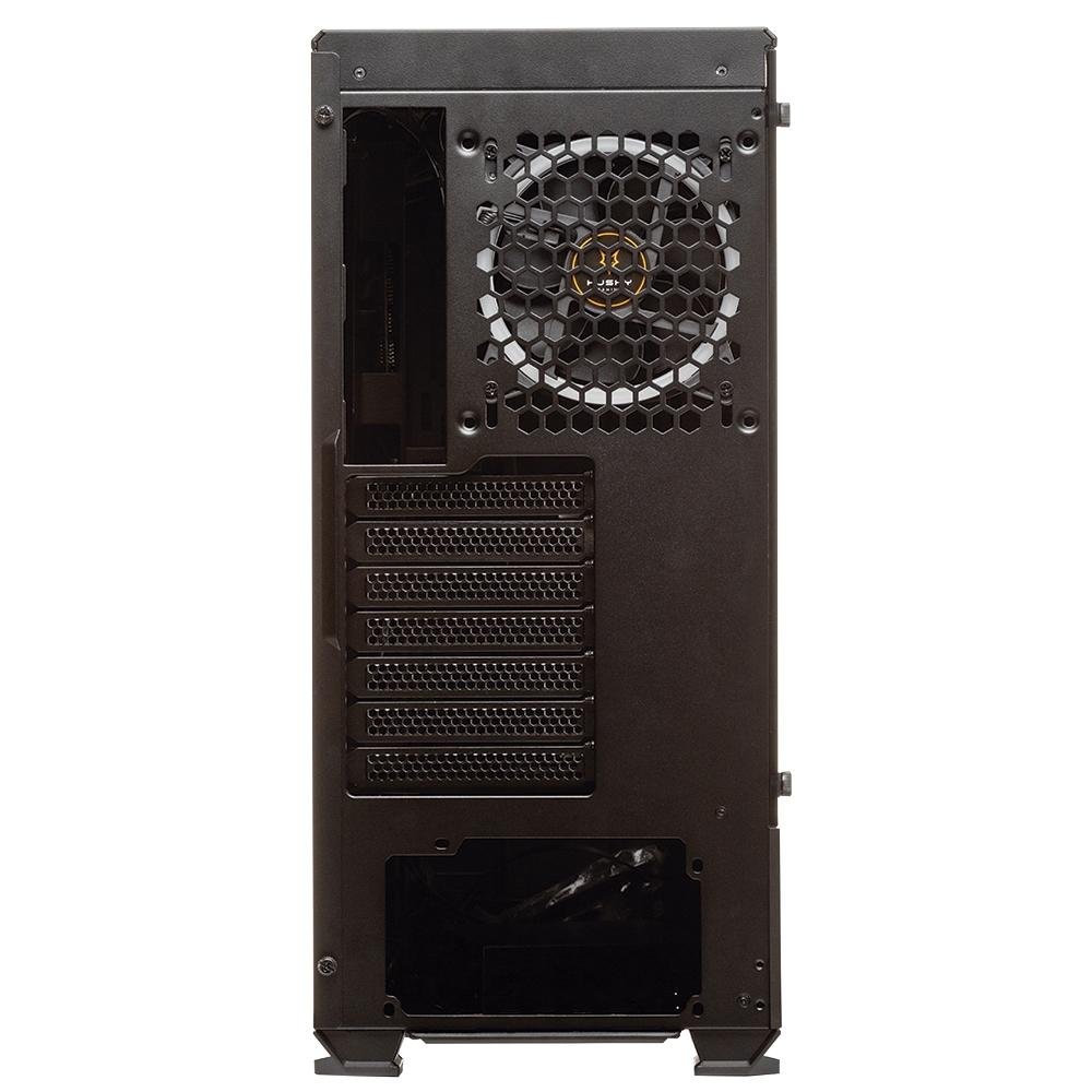 Gabinete Gamer Husky Gaming Avalanche, Preto, Mid Tower, 3 Fans RGB, Lateral de Vidro Temperado - HGMC002