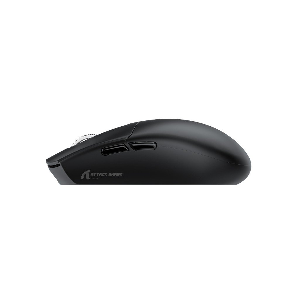 Mouse Gamer Sem Fio Attack Shark G3 Pro, 25000 DPI, Switch Omron, Com Base de Carregamento, Tri-Mode Wireless Bluetooth USB-C, Preto - G3 PRO