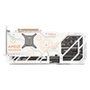 Placa de Vídeo Asrock RX 9070 XT Taichi White OC AMD Radeon, 16GB, GDDR6, 256Bits - RX9070XT TCW 16GO