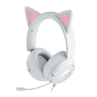 ヘッドホン Razer Kraken Kitty V3 X White Edition Headset Razer Kraken Kitty V3 X White RGB | KaBuM!