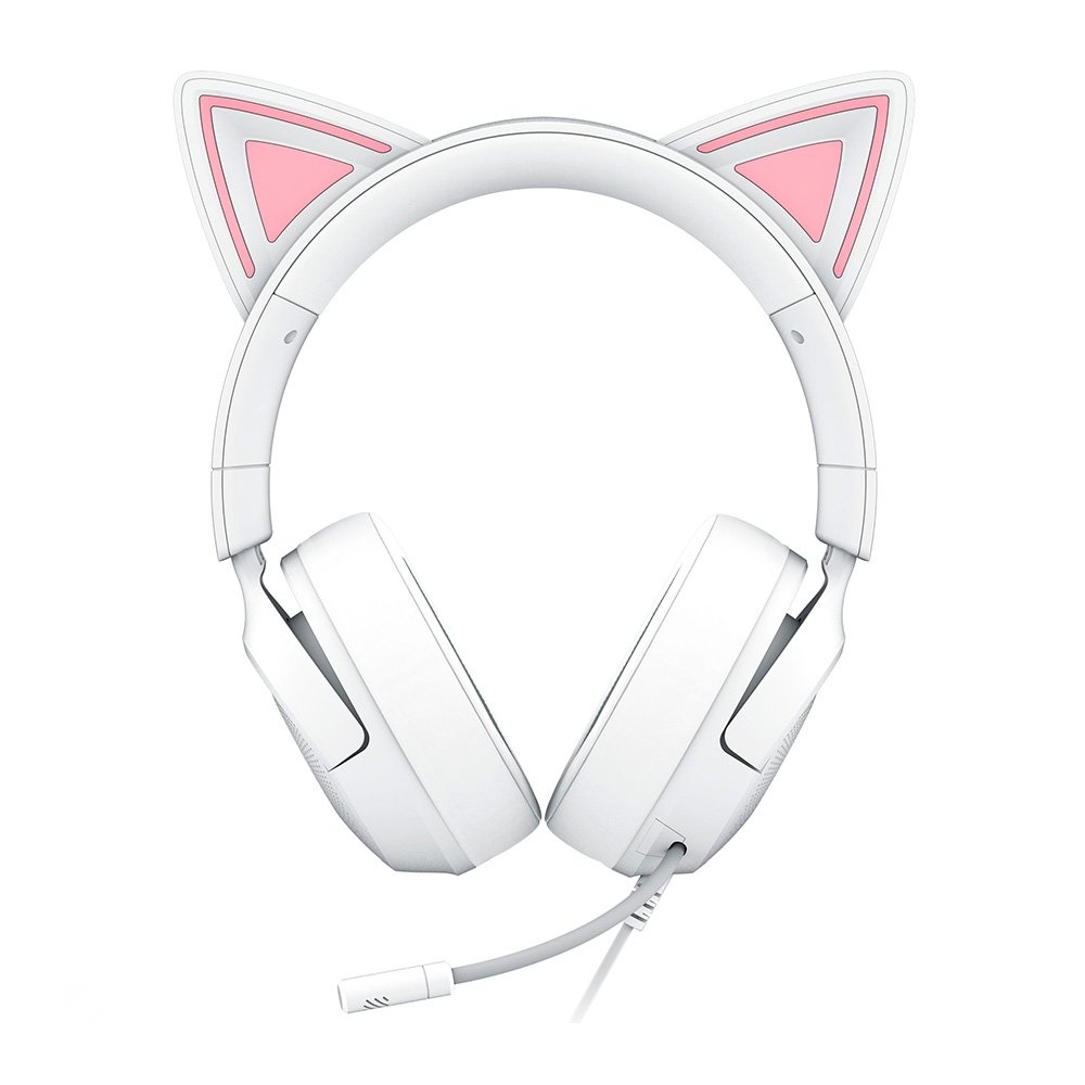 ヘッドホン Razer Kraken Kitty V3 X White Edition Headset Razer Kraken Kitty V3 X White RGB | KaBuM!