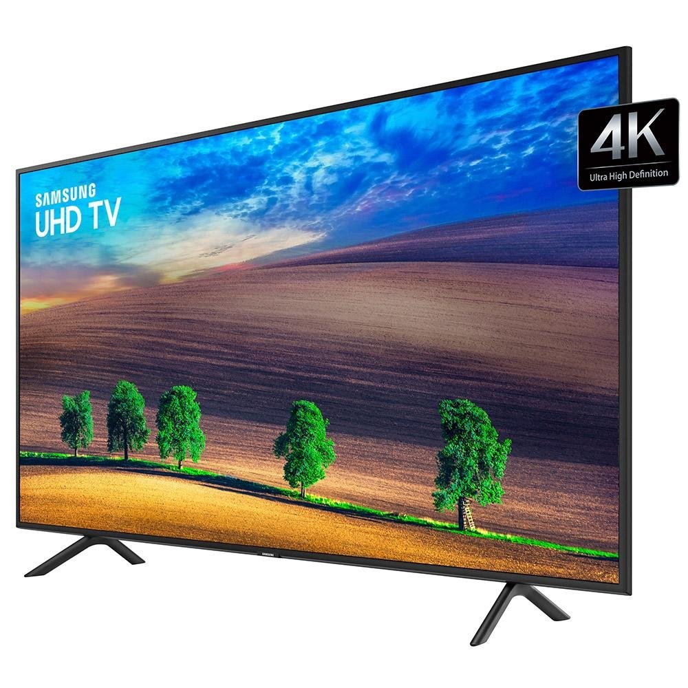 Smart TV LED 40´ UHD 4K Samsung, 3 HDMI, 2 USB, Wi-Fi, HDR - UN40NU7100GXZD Smart TV LED 40´ UHD 4K Samsung, 3 HDMI, 2 USB, Wi-Fi, HDR - UN40NU7100GXZD