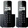 Telefone Sem Fio Panasonic, Com Identificador de Chamadas + 1 Ramal DECT 6.0 Preto - KX-TGB112LBB
