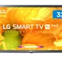 Smart TV LED LG 32 Polegadas HD, LCD, HDR Ativo, Thinq AI, Virtual Surround Sound, Bivolt, Ceramic Black - 32LM625BPSB