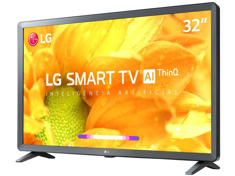 Smart TV LED LG 32 Polegadas HD, LCD, HDR Ativo, Thinq AI, Virtual Surround Sound, Bivolt, Ceramic Black - 32LM625BPSB Smart TV LED LG 32 Polegadas HD, LCD, HDR Ativo, Thinq AI, Virtual Surround Sound, Bivolt, Ceramic Black - 32LM625BPSB