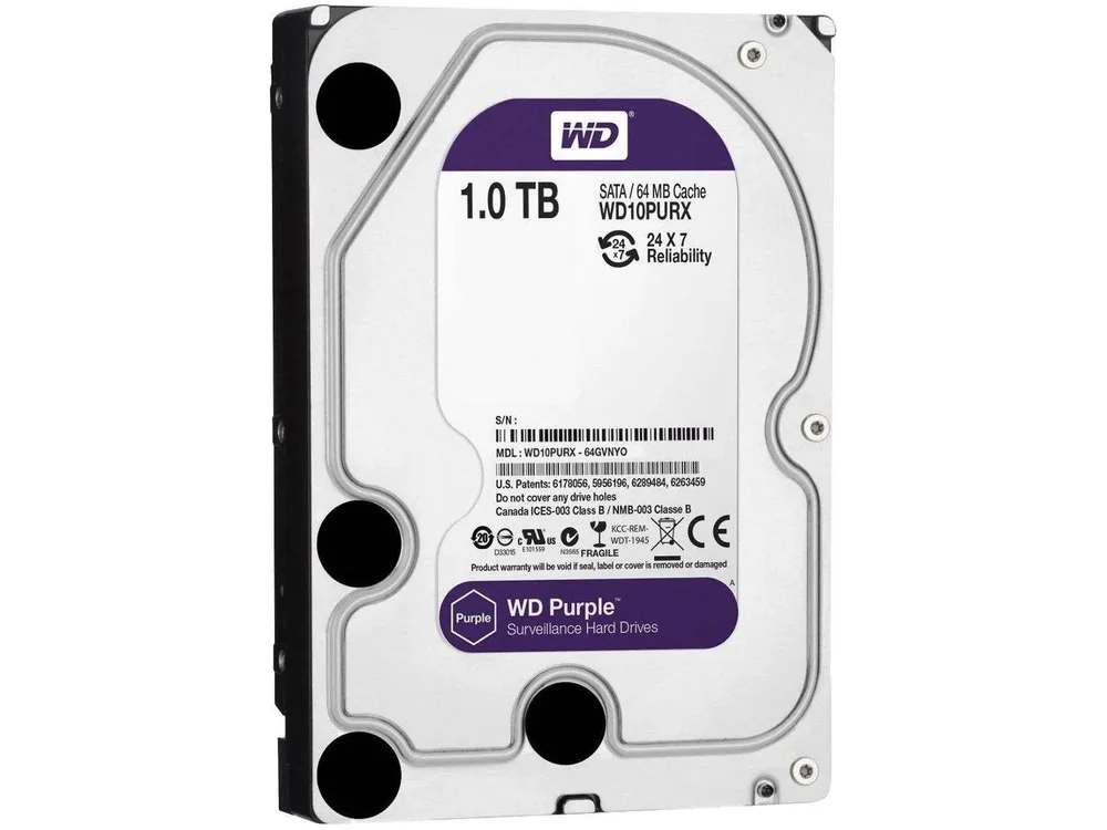 Hd Western Digital Purple Wd 1Tb Kabum