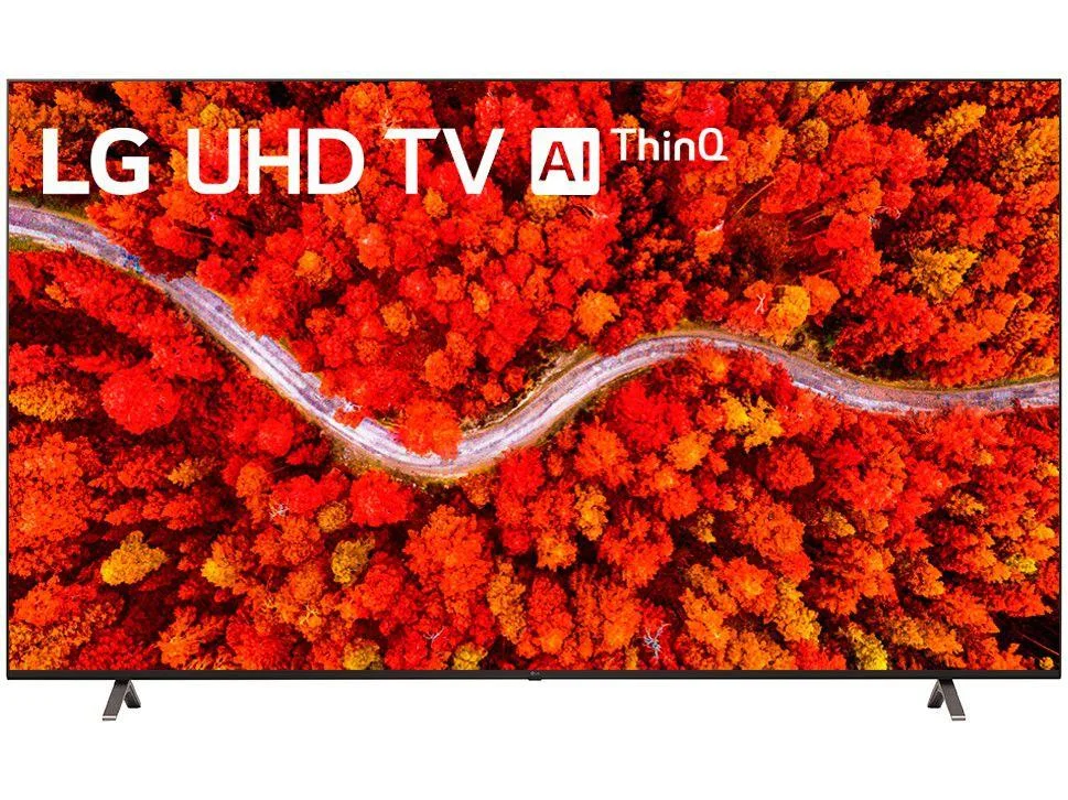 Smart TV LED LG 75 Polegadas 4K, UHD, Bluetooth, Wi-Fi, Inteligência Artificial, Thinq AI, Smart Magic, Google Alexa - 75UP8050PSB Smart TV LED LG 75 Polegadas 4K, UHD, Bluetooth, Wi-Fi, Inteligência Artificial, Thinq AI, Smart Magic, Google Alexa - 75UP8050PSB