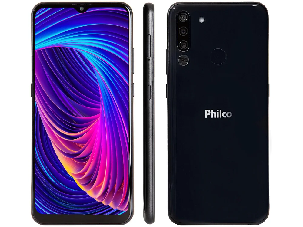 みみ phs　12 Smartphone Philco Hit P12 128GB OctaCore 4GB Azul