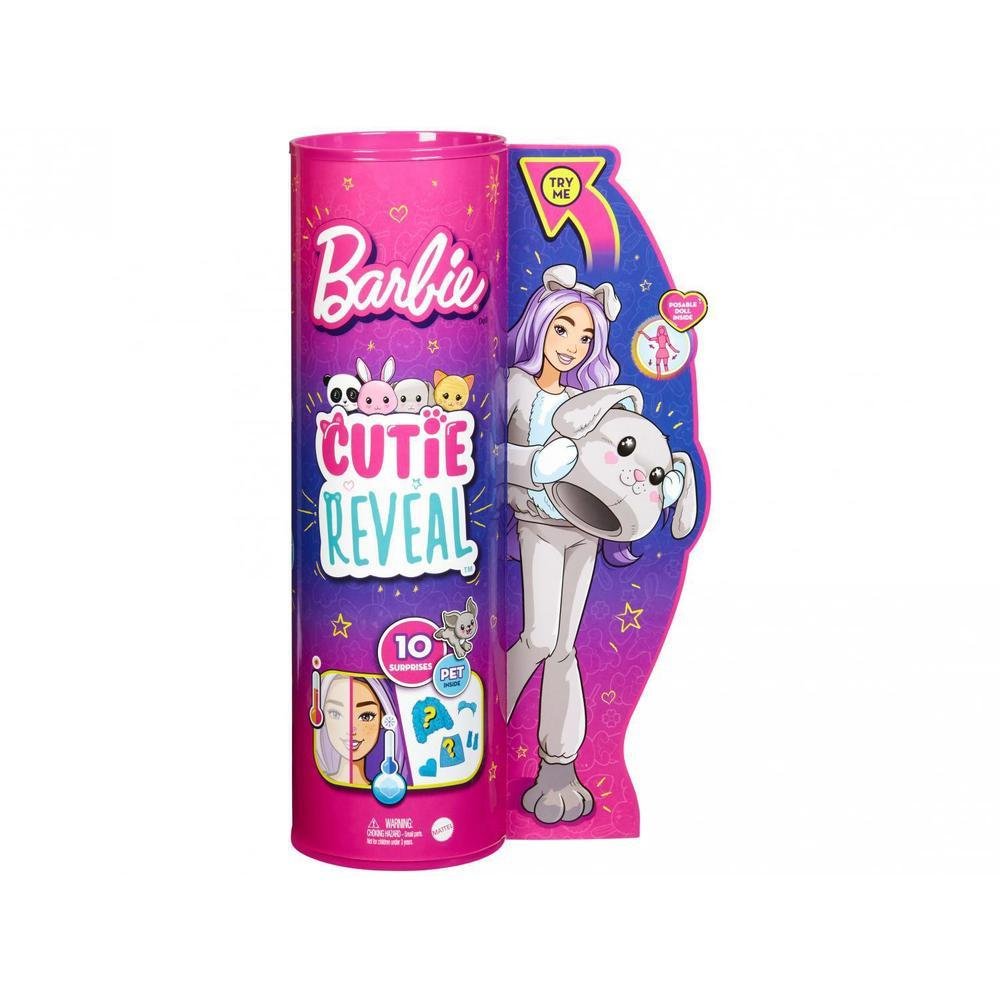 Boneca Barbie Cutie Reveal com Acessórios Mattel
