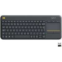 Teclado sem Fio com Touchpad Logitech ABNT2 com