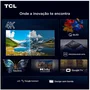 Smart TV 55" TCL 4K UHD QLED 55P7K Google TV AiPQ Google Assistente 3 HDMI 1 USB