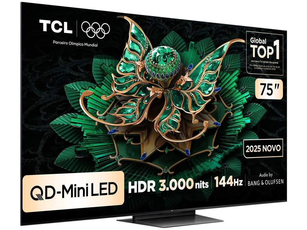 【M.M】【美品】TCL 75インチ 4K Google TV Smart TV 75