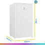 Frigobar Electrolux 90L Branco Efficient EM90