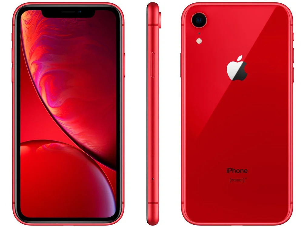 iPhone XR Apple 256GB (PRODUCT)RED 6,1” 12MP