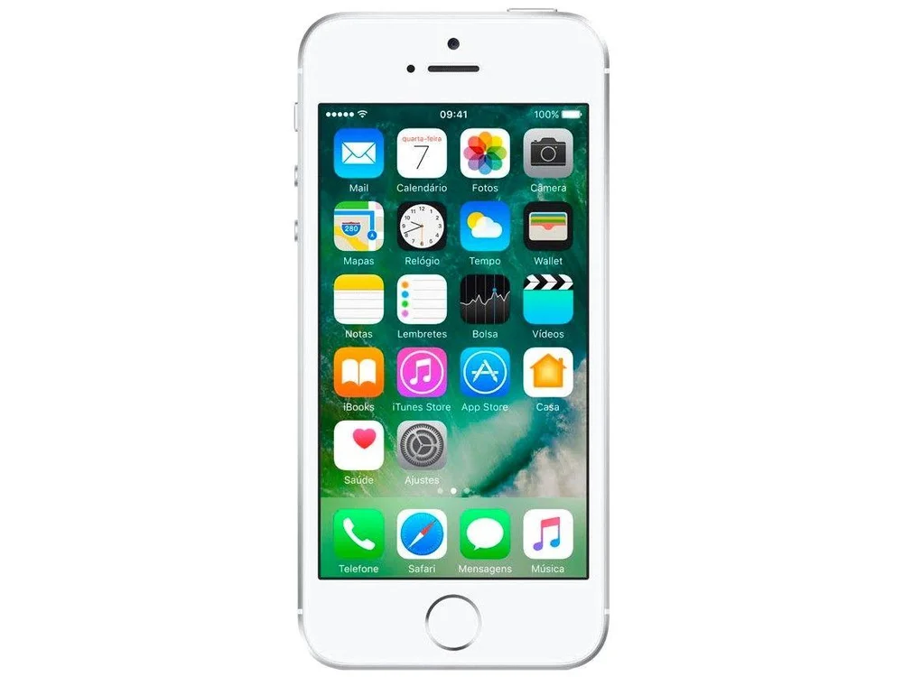 iPhone SE Apple 32GB Prateado 4G Tela 4”