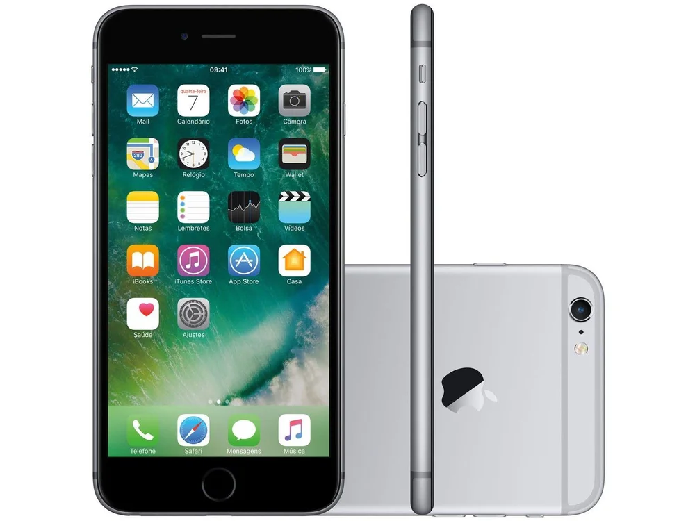 iPhone 6s Plus Apple 128GB Cinza Espacial 4G
