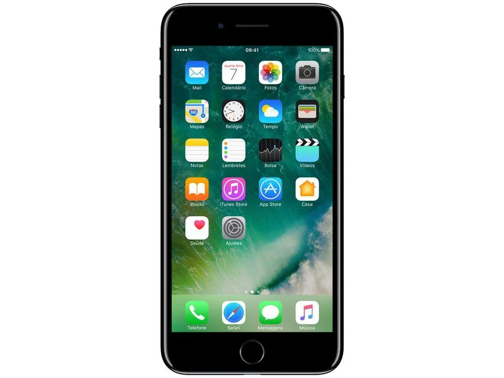 iPhone 7 Plus Apple 128GB Preto Brilhante 4G
