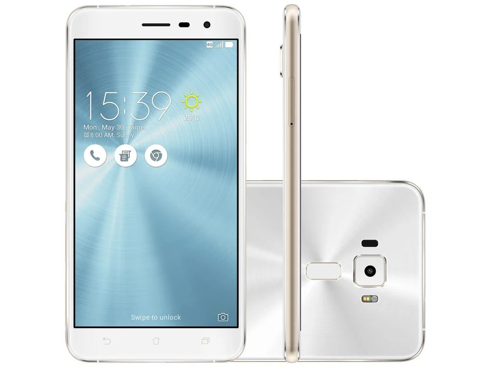 Smartphone Asus ZenFone 3 64GB Branco Dual Chip