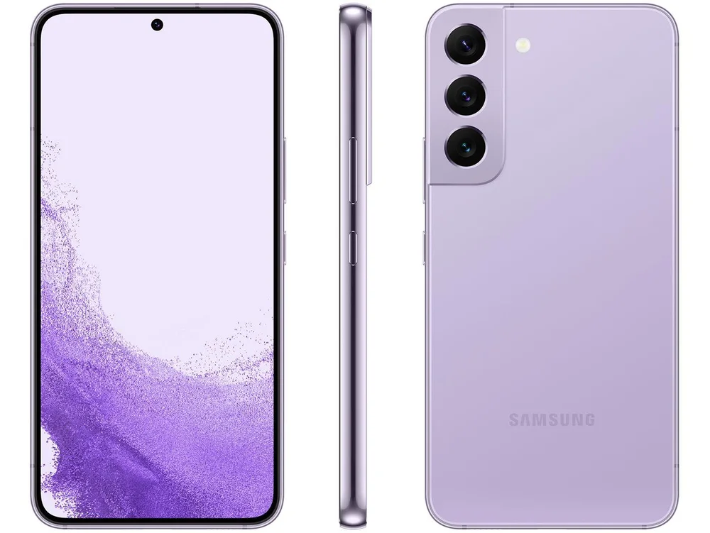 スマートフォン本体 galaxy s22 Smartphone Samsung Galaxy S22 256GB Violeta 5G Oct
