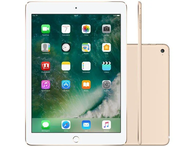 iPad Air 2 Apple 128GB Dourado Tela 9,7” Retina