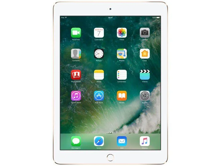 iPad本体 Apple iPad air2 iPad Air 2 Apple 128GB Dourado Tela 9,7” Retina