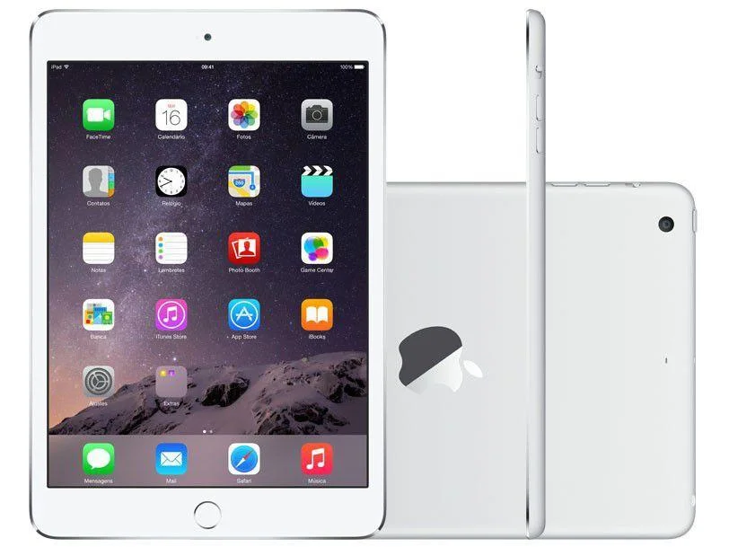 iPad mini 3 128GB ゴールド iPad Mini 3 Apple 128GB Dourado Tela 7,9”