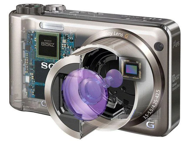SONY ソニー Cyber-shot DSC-HX5V デジタルカメラ Câmera Digital Sony DSC-HX5V Cyber Shot 10.2MP
