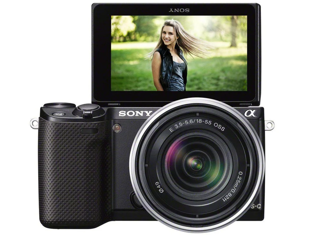 Câmera Digital Sony NEX-5RK 16.1MP LCD 3”