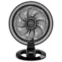 Ventilador de Mesa Britânia Maxx Force BVT50T 8 Pás 3 Velocidades Preto 33011214