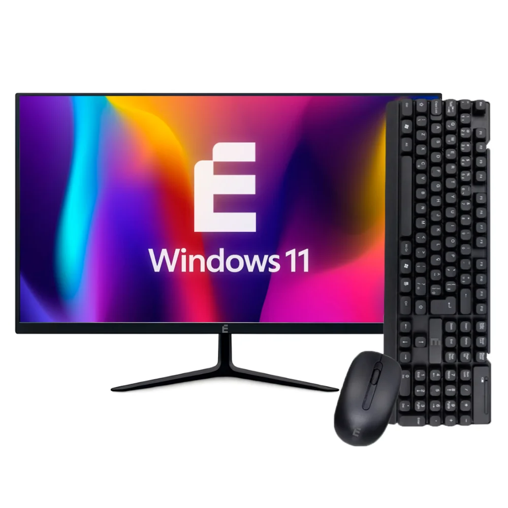 Computador All In One Efacini Intel Core i3 8GB SSD 240GB Monitor 21,5 Preto em Campinas - foto 3