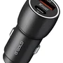 Carregador Veicular Turbo Gold 60w 9.1a Agold Cj13-4 Preto