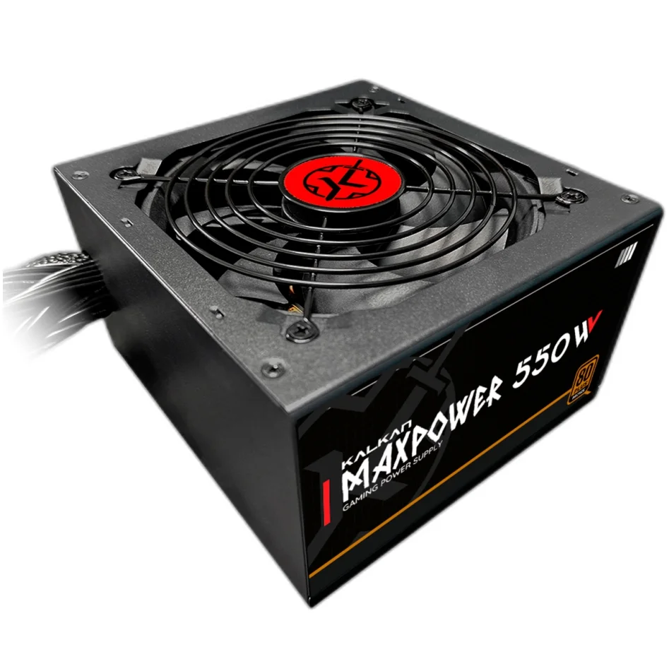 Fonte 550w 80 Plus Bronze Kalkan Maxpower, Atx 2.54, Black - Mp-0650w-b Fonte 550w 80 Plus Bronze Kalkan Maxpower, Atx 2.54, Black - Mp-0650w-b