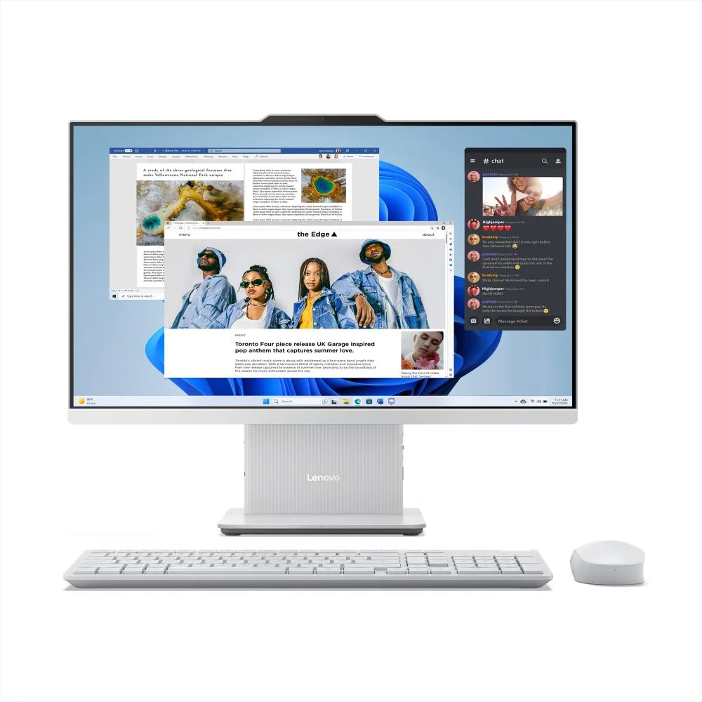 Computador All In One Lenovo Ideacentre Aio 24irh9 Intel Core i7-13620h 16gb 512gb SSD WINDOWS 11 - F0hn00ujbo Cloud Grey - view 2