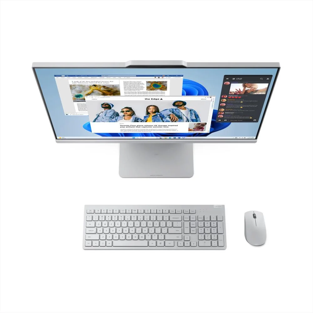 Computador All In One Lenovo Ideacentre Aio 24irh9 Intel Core i7-13620h 16gb 512gb SSD WINDOWS 11 - F0hn00ujbo Cloud Grey - view 3