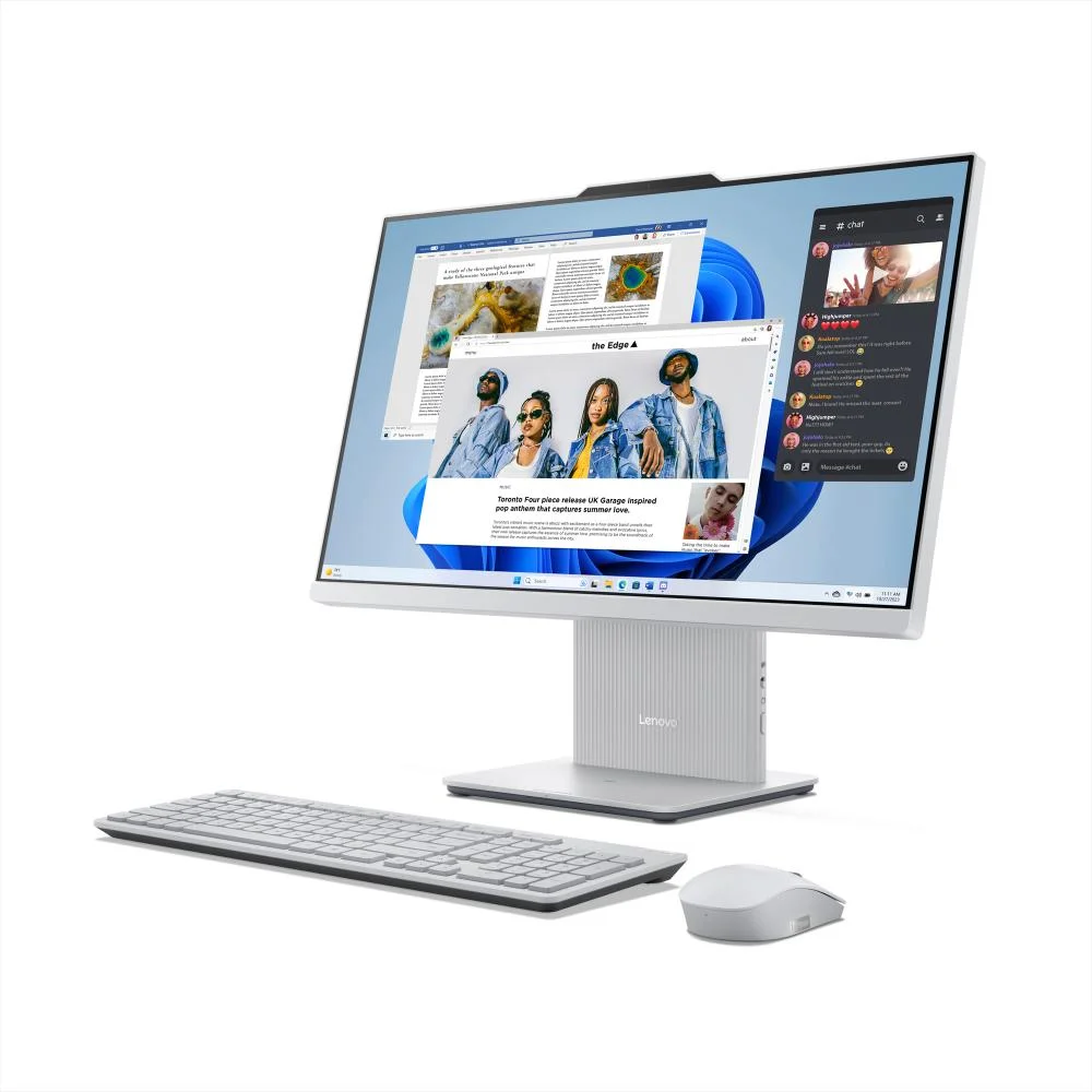 Computador All In One Lenovo Ideacentre Aio 24irh9 Intel Core i7-13620h 16gb 512gb SSD WINDOWS 11 - F0hn00ujbo Cloud Grey - view 4