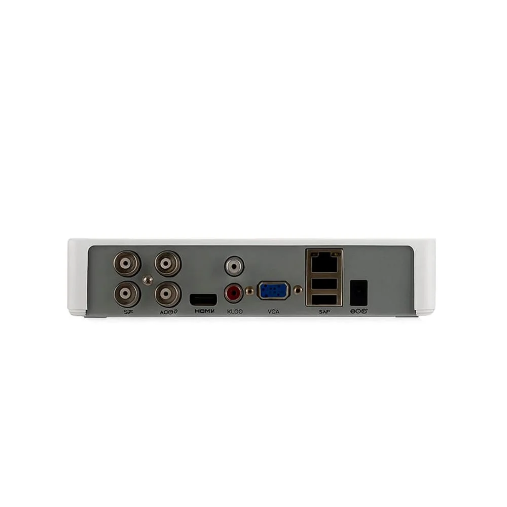 Dvr 5 Em 1 Gravador Digital Híbrido 4 Canais 1080p Bivolt Para Monitoramento De Segurança 12v