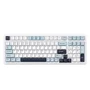 Teclado Mecânico Aula F99 Tri-mode 99 Teclas RGB Hot-swap Branco e Azul