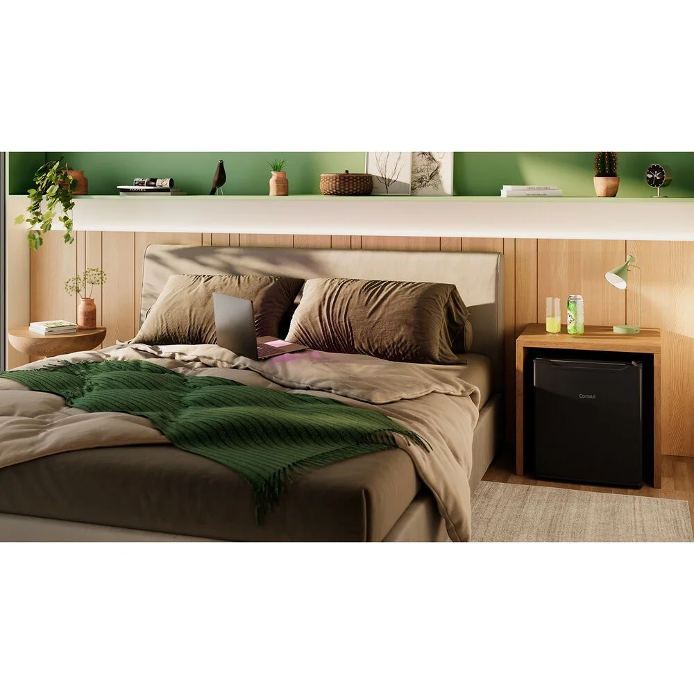 Frigobar 47 Litros Crc04me 1 Porta Compartimento Extra-frio Consul Frigobar 47 Litros Crc04me 1 Porta Compartimento Extra-frio Consul