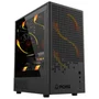 Gabinete Gamer PCyes Ozara Black Vulcan, Lateral Em Vidro Temperado, Usb 3.0, Micro Atx, Preto - Gozrbv