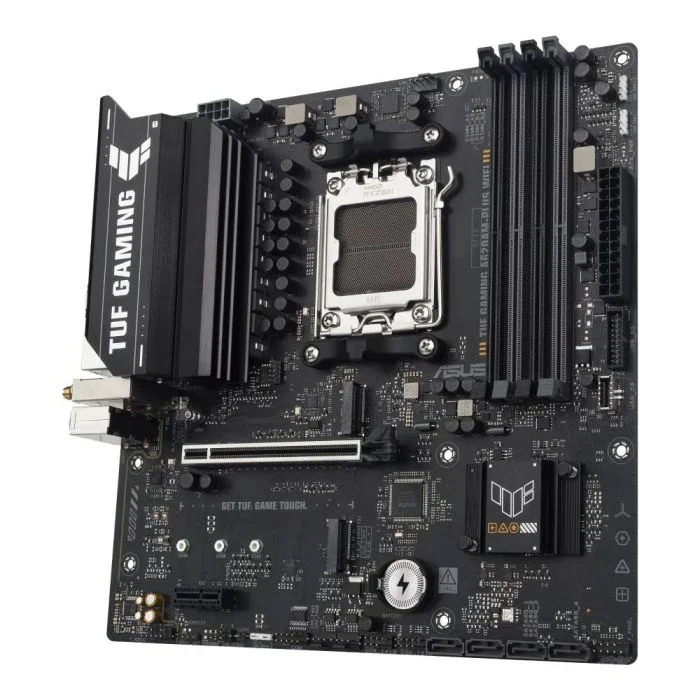 Placa Mãe Asus Tuf Gaming A620am-plus Wifi Am5 4xDDR5 Chipset Amd A620a Matx Placa Mãe Asus Tuf Gaming A620am-plus Wifi Am5 4xDDR5 Chipset Amd A620a Matx