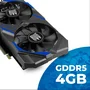 Placa de Vídeo GTX 1050 Ti 4GB GDDR5 | Dual Fan | HDMI DVI DisplayPort | PC Gamer