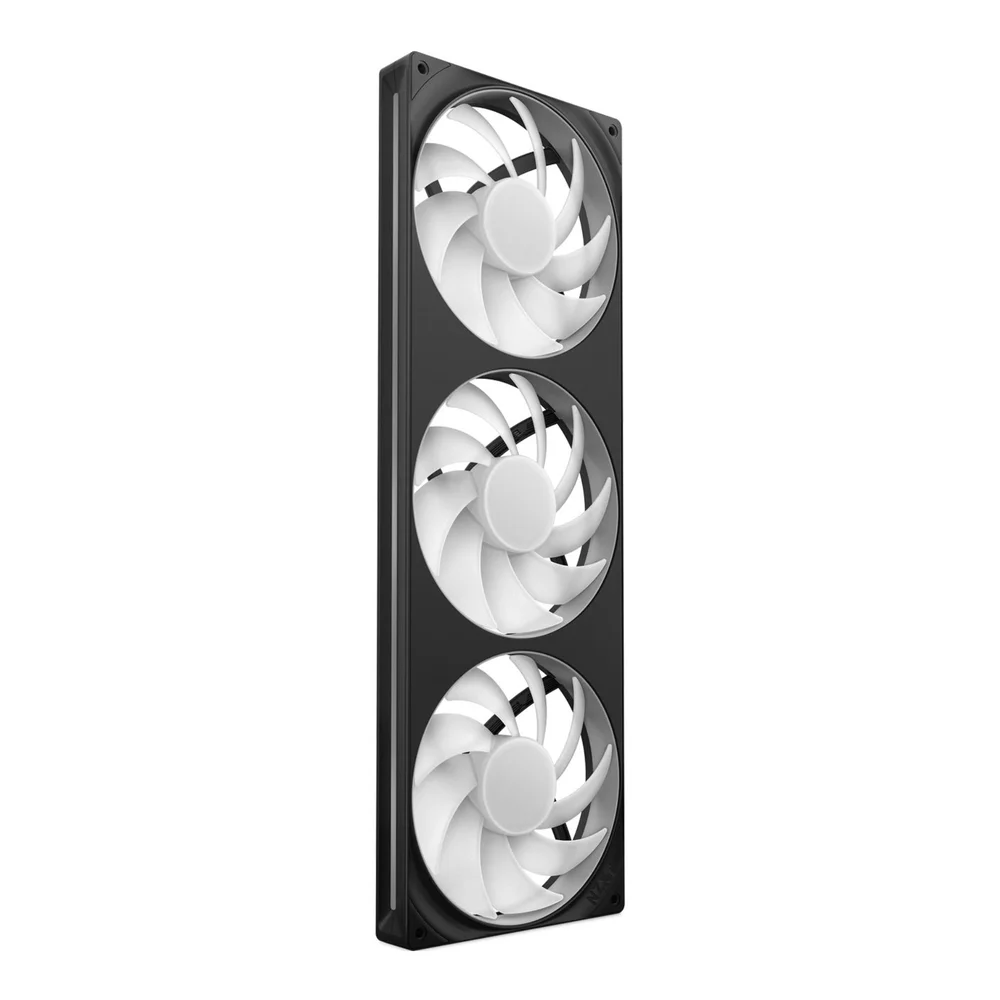 【未開封】 NZXT F420 RGB Core White 420mm 3連 Produtos com até 15 OFF no PIX KaBuM